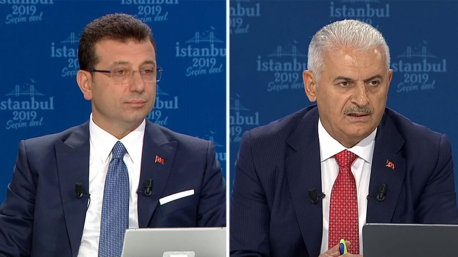 Yıldırım ve İmamoğlu canlı yayında bir araya geldi