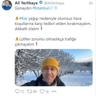 İstanbul Valisi Yerlikaya’dan vatandaşlara önemli uyarı: Zorunlu olmadıkça çıkmayalım