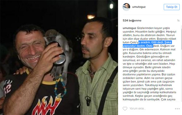 İsrafil Köse hayatını kaybetti