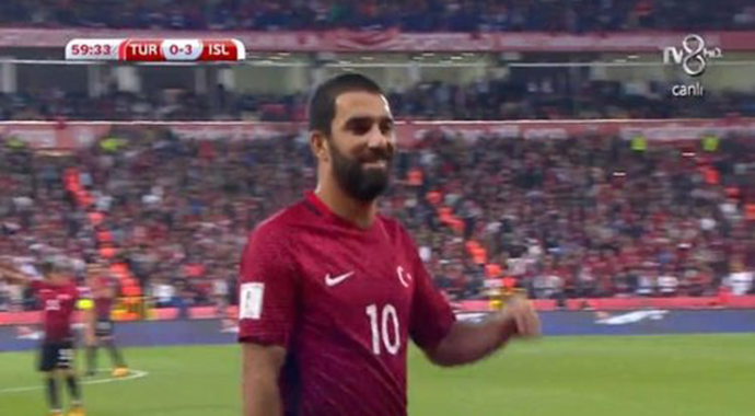 Arda Turan'dan tepki çeken hareket!