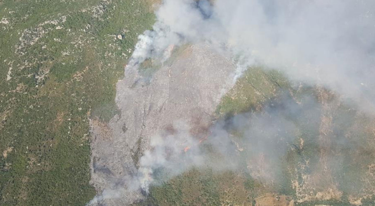 İzmir’deki orman yangını 15 saat sonra kontrol altına alındı: 42 hektarlık alan zarar gördü