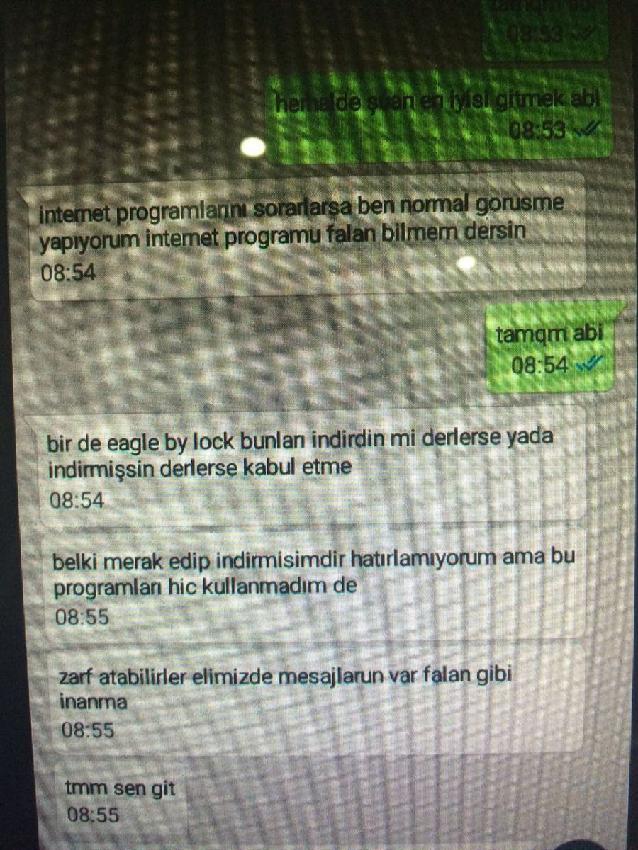 FETÖ'cülerin gizli yazışmaları ortaya çıktı