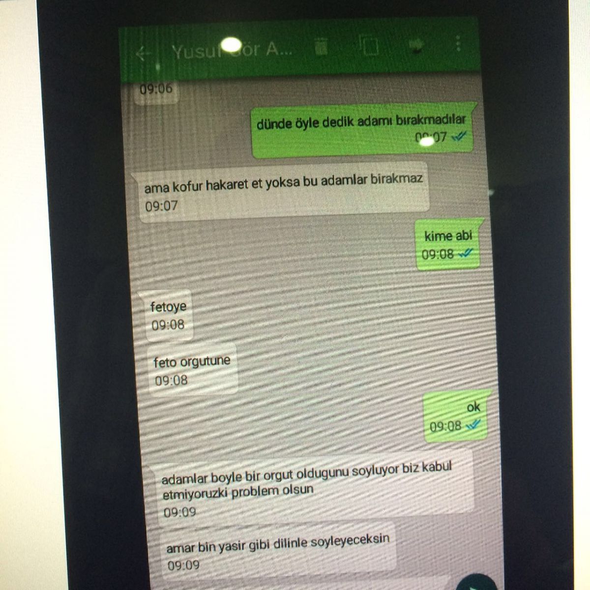 FETÖ'cülerin gizli yazışmaları ortaya çıktı