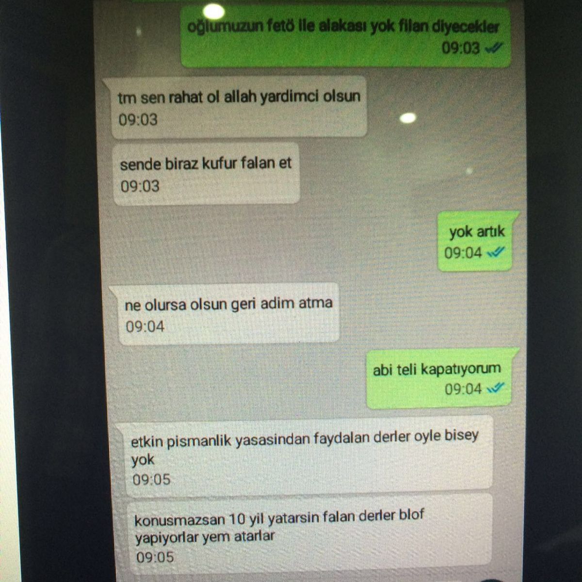 FETÖ'cülerin gizli yazışmaları ortaya çıktı