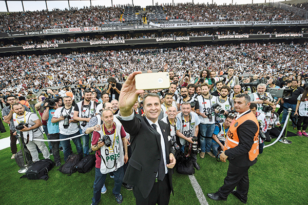 Beşiktaş kupasına kavuştu, yer siyah gök beyaz...