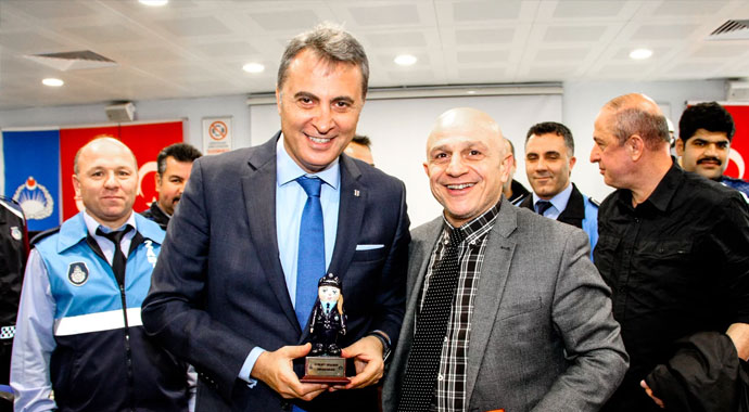 Beşiktaş Başkanı Orman'dan ziyaret Beşiktaş Başkanı Orman'dan ziyaret