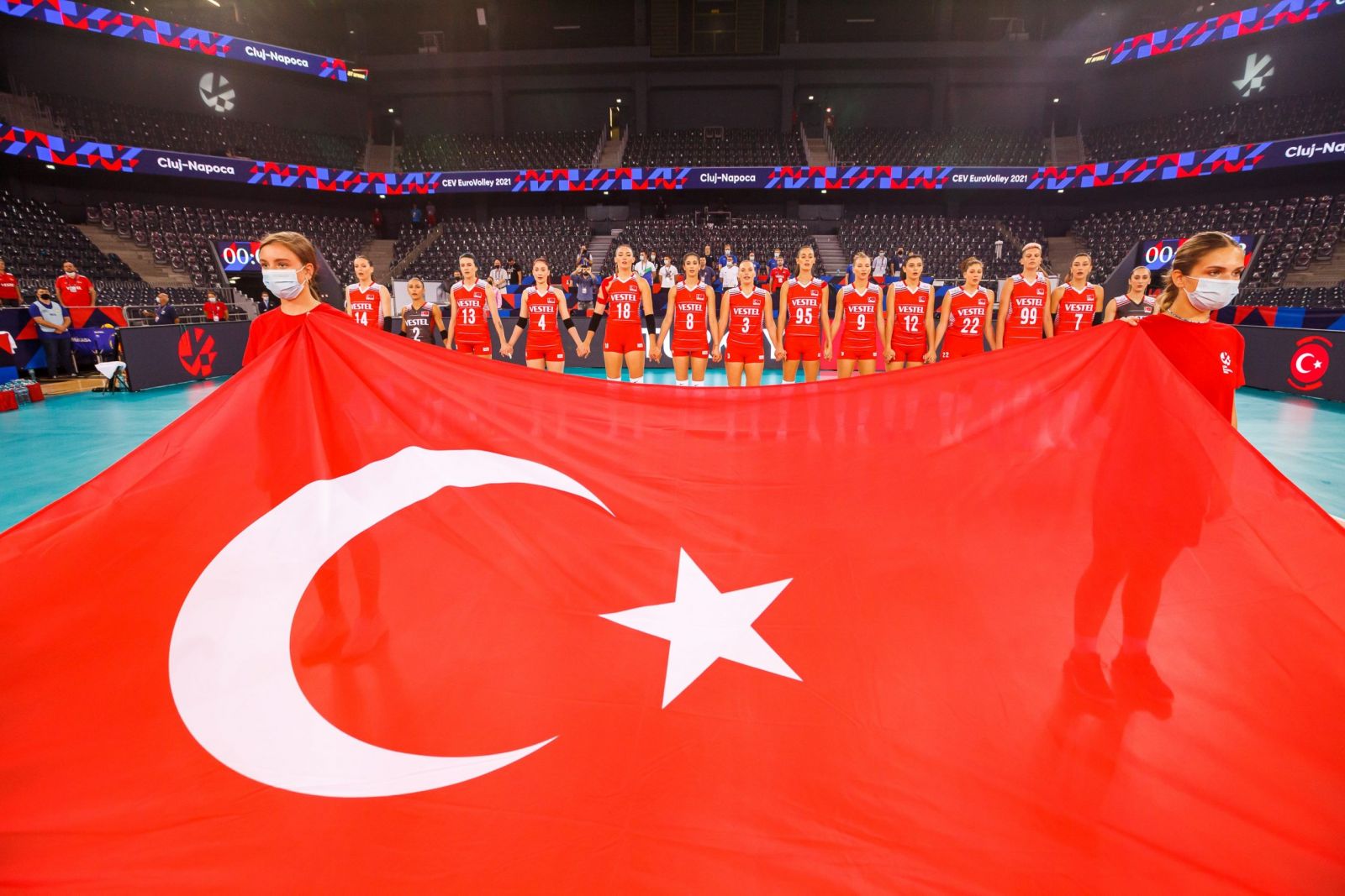 Filenin Sultanları, Avrupa Şampiyonası'nda 2'de 2 yaptı Filenin Sultanları, Avrupa Şampiyonası'nda 2'de 2 yaptı