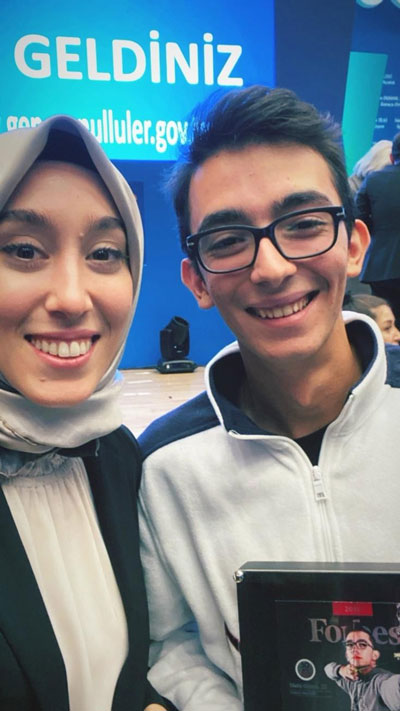 Forbes listesinde iki İhlas Kolejli