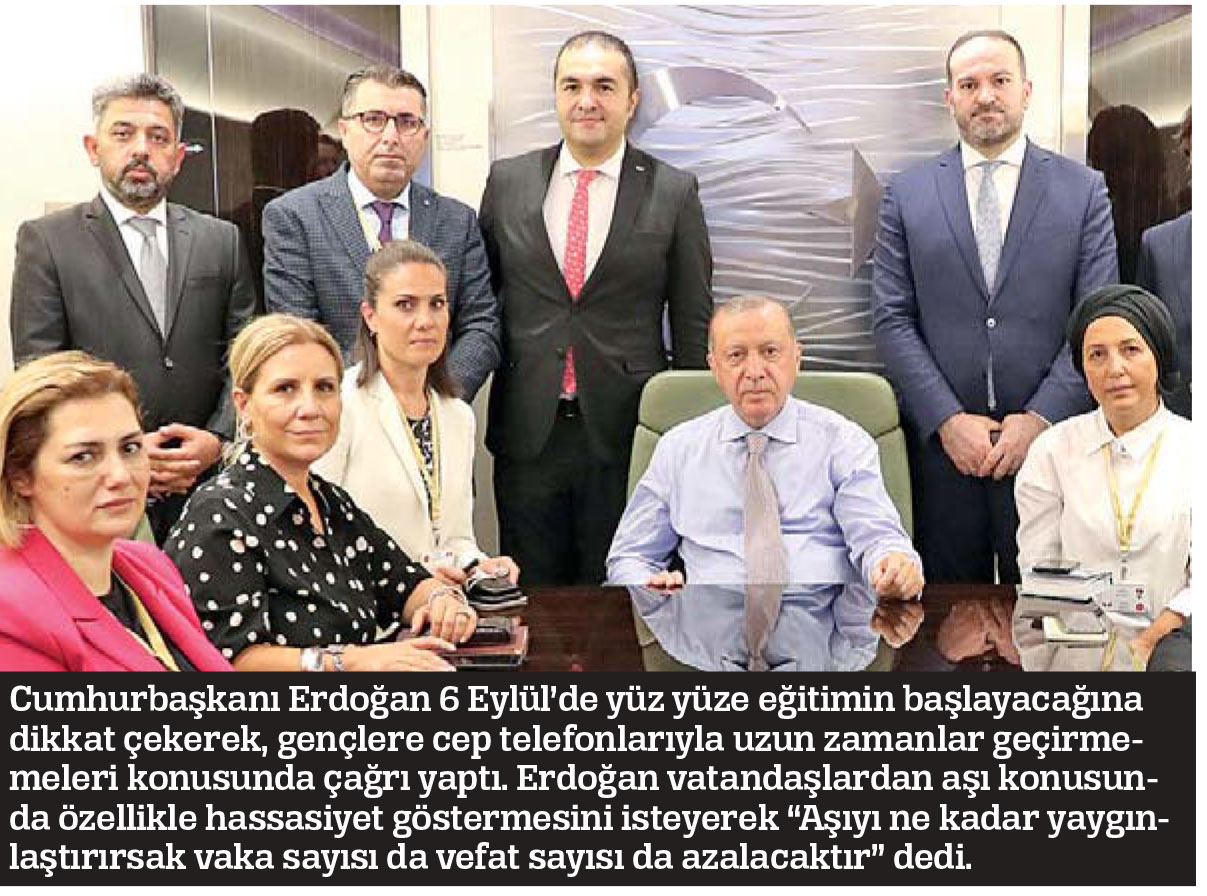 Erdoğan: Taliban’ın açıklamaları ılımlı ama tereddütler var