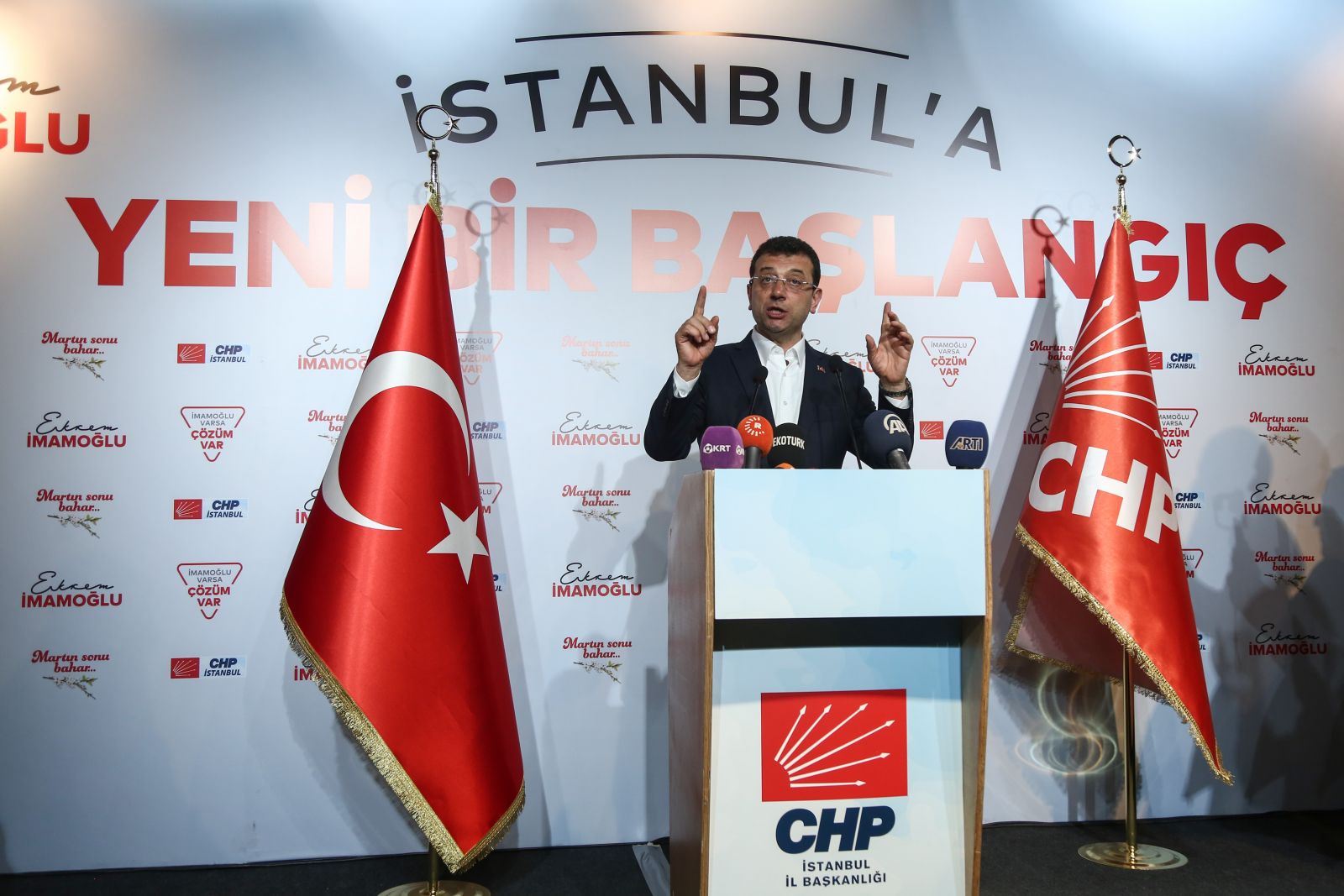 CHP İstanbul Büyükşehir Belediye Başkan Adayı İmamoğlu: İstanbul’a hizmete başlamak istiyoruz