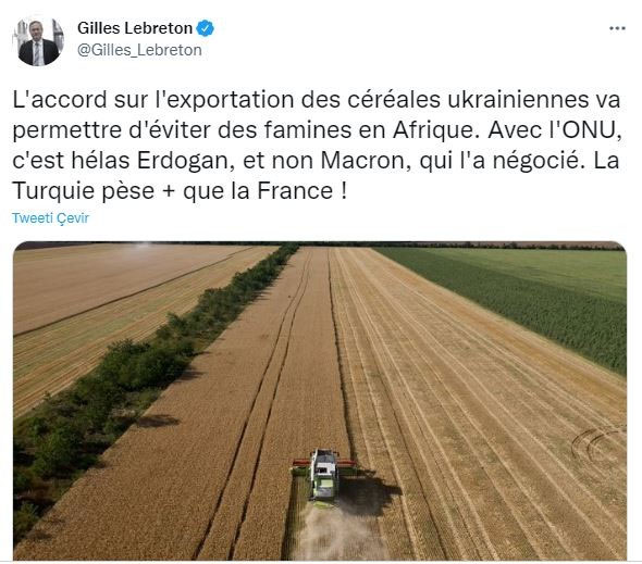 AP'nin Fransız üyesi Lebreton'dan itiraf gibi açıklama: Türkiye Fransa'dan daha güçlü