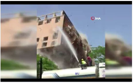 Bahçelievler'de kontrollü yıkım kontrolden çıktı
