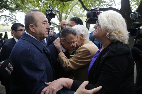Cumhurbaşkanı Yardımcısı Oktay, Christchurch'te