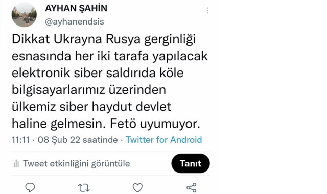 Ukrayna’ya siber saldırıda FETÖ’nün rolü ve hedefteki iki ülke; Türkiye ve Rusya