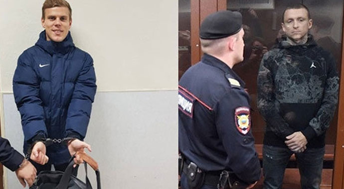 Rus futbolcular Kokorin ve Mamaev tutuklandı