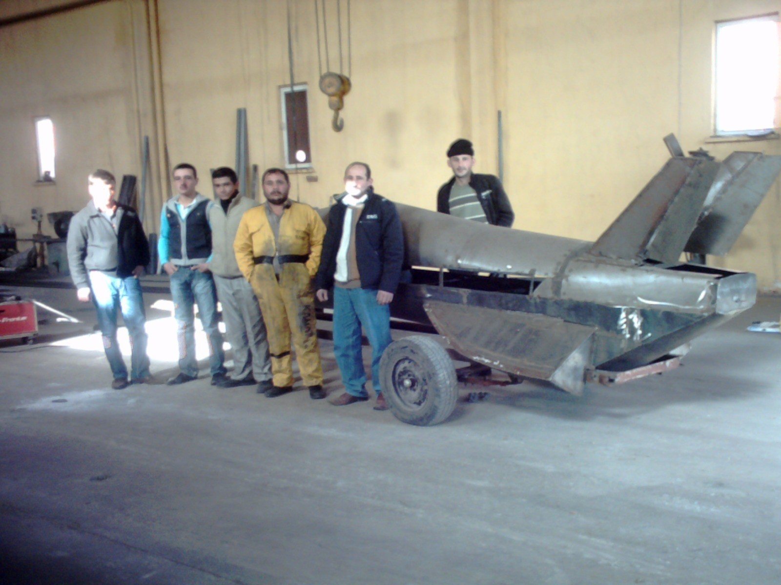 Köylülerin ‘füze’ sandığı projeye teklif geldi