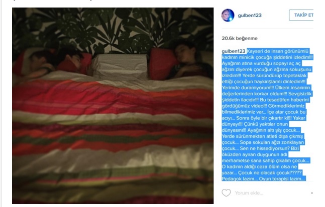 Gülben Ergen o vahşete sessiz kalmadı Gülben Ergen o vahşete sessiz kalmadı