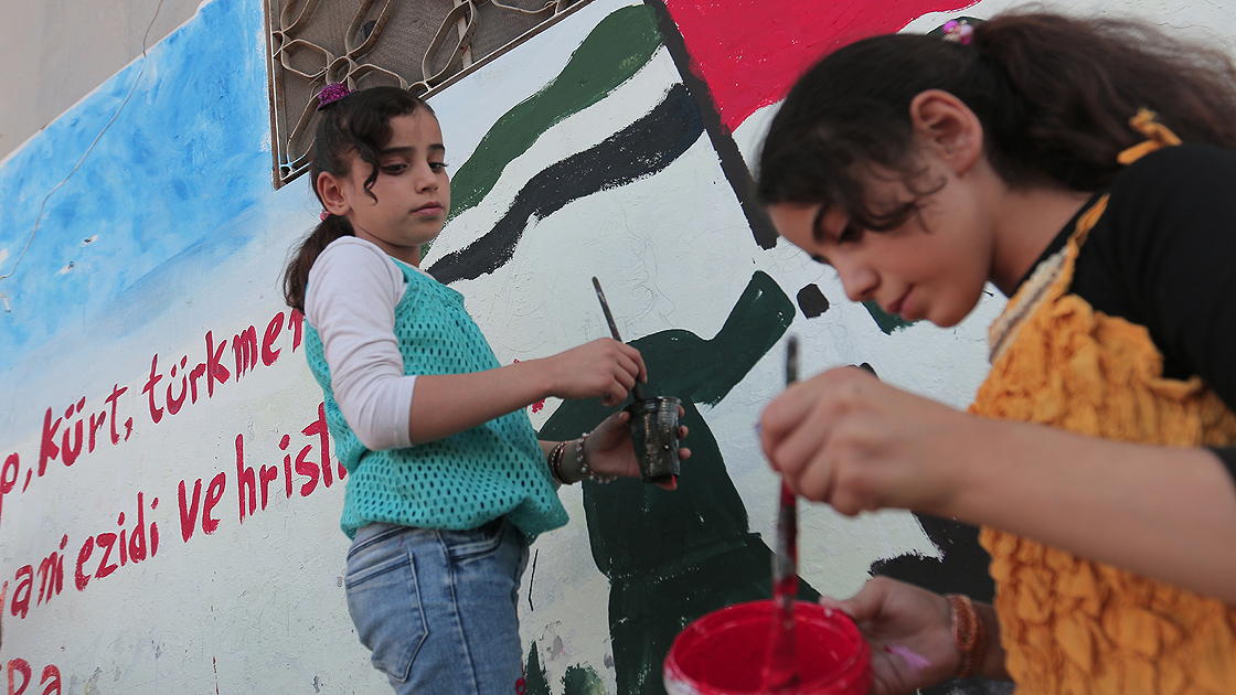 İdlibli grafiti sanatçısından Barış Pınarı Harekatı'na destek