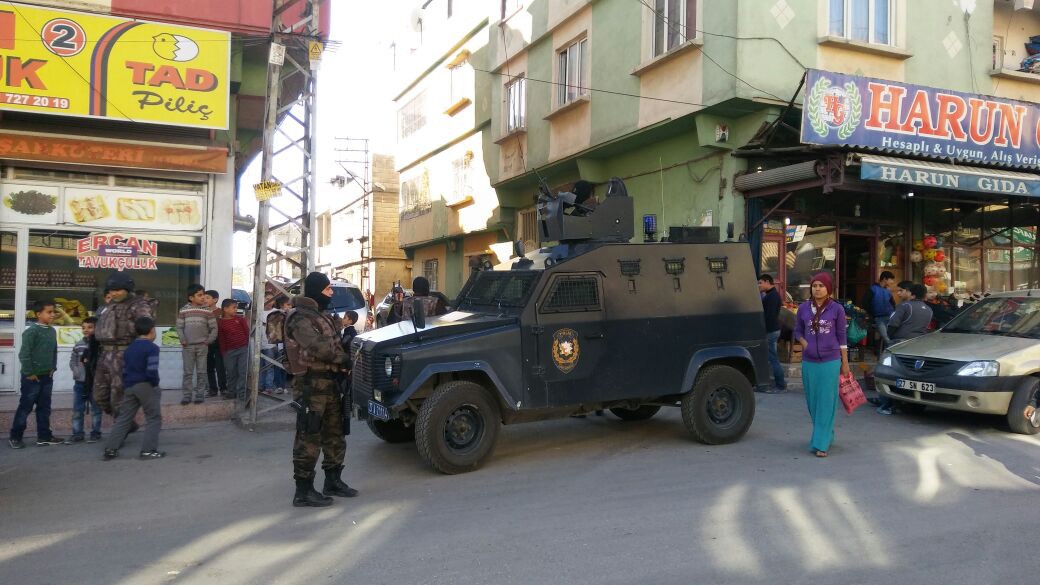 Gaziantep'te 300 polisle PKK operasyonu
