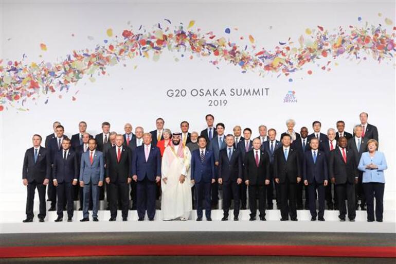 Cumhurbaşkanı Erdoğan'dan Japonya'da önemli görüşmeler