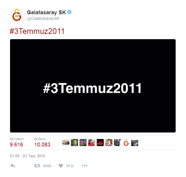 Galatasaray'dan Fenerbahçe'ye şike göndermesi