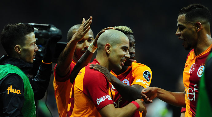 Galatasaray evinde 4 golle kazandı (Galatasaray 4-2 Sivasspor)