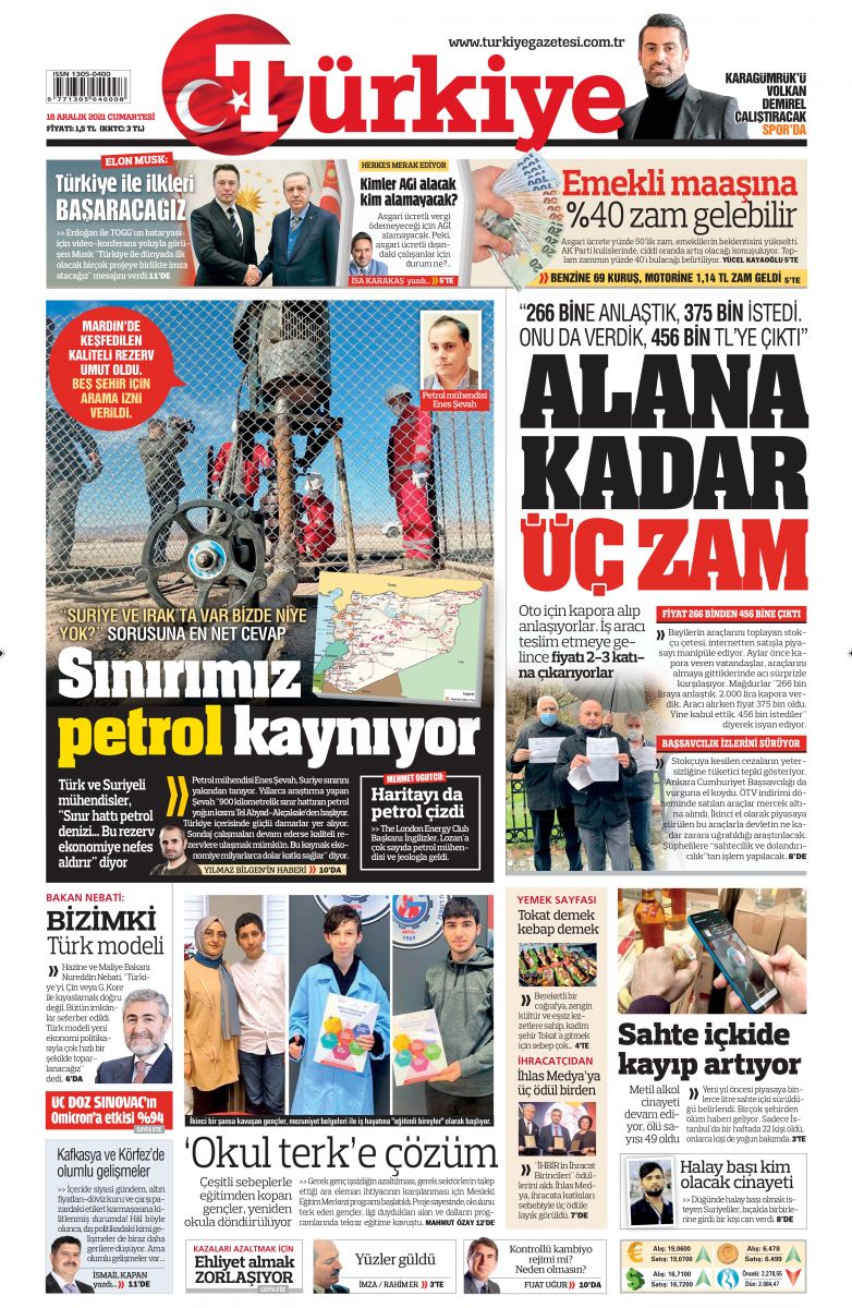 Sınır hattı petrol denizi: Beş şehir için arama izni verildi