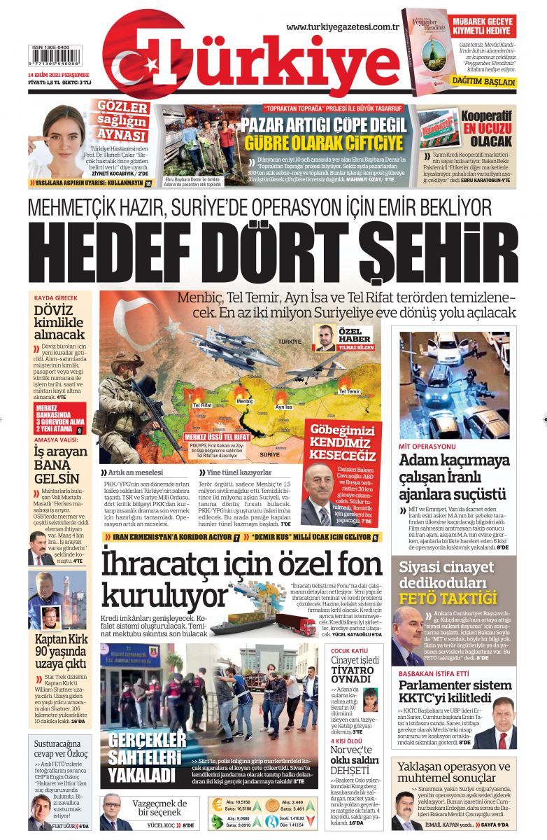 Mehmetçik emir bekliyor: İki milyon Suriyeli için dönüş umudu