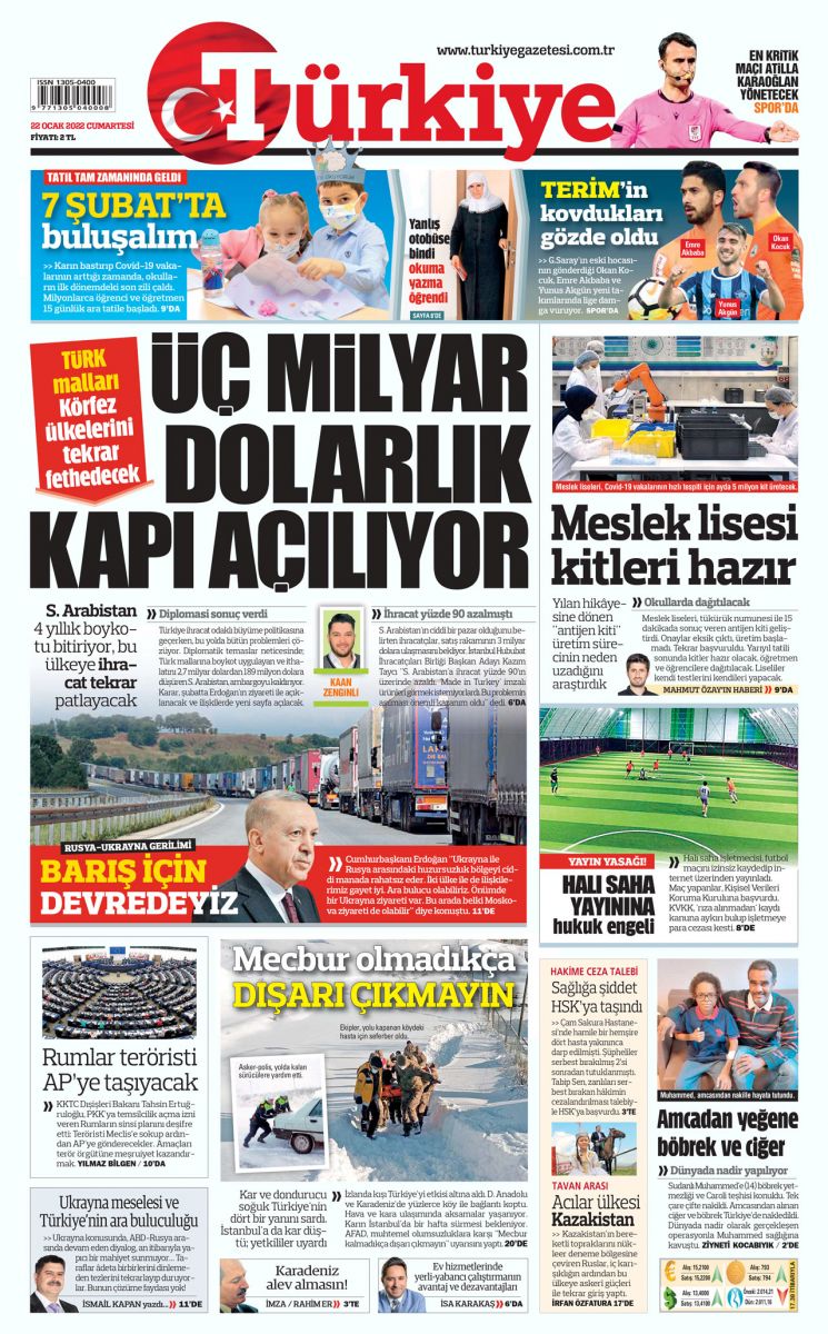 3 milyar dolarlık ihracat kapısı açılıyor