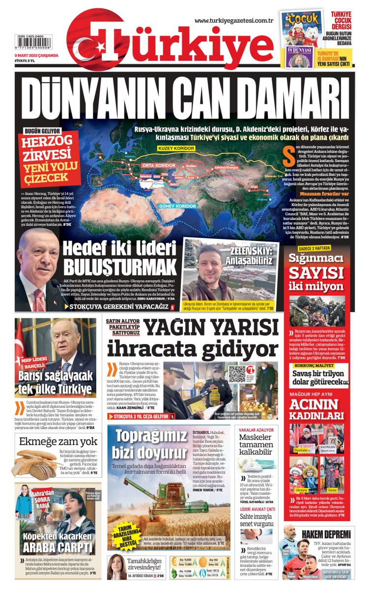 Kilitlenen dünyanın anahtarı Türkiye