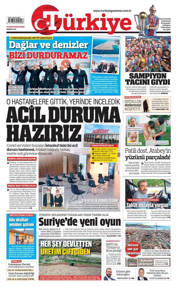 Vakalar azaldı, 'acil'ler normalleşti