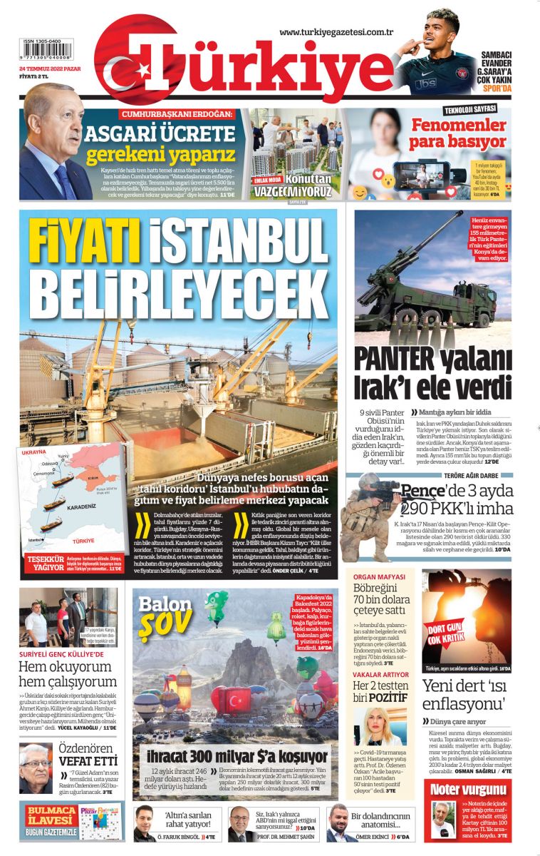 İstanbul, hububatın dağıtım merkezi olacak