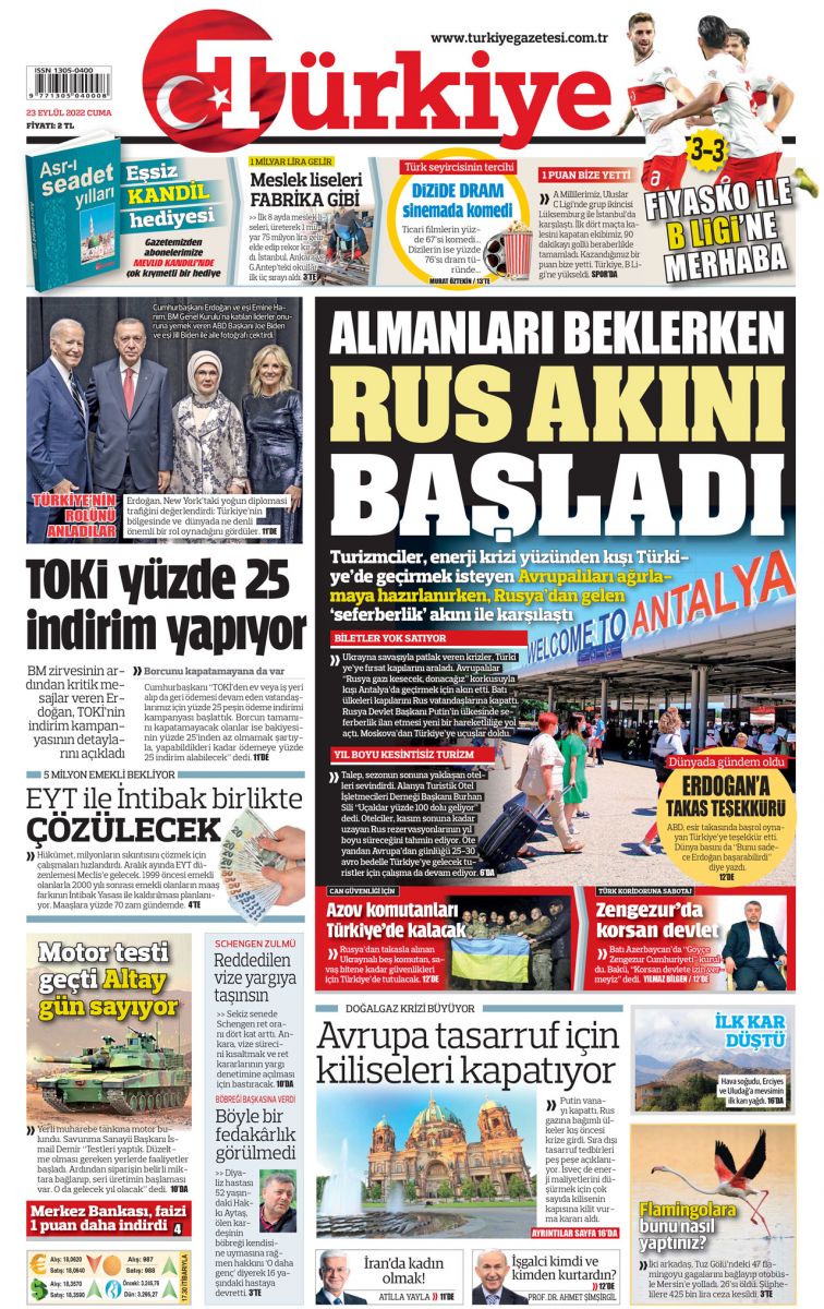 Almanları beklerken Ruslar geliyor