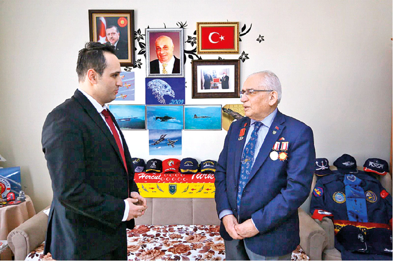 Hayattaki en yaşlı Kıbrıs gazisi Çolak gazetemize konuştu