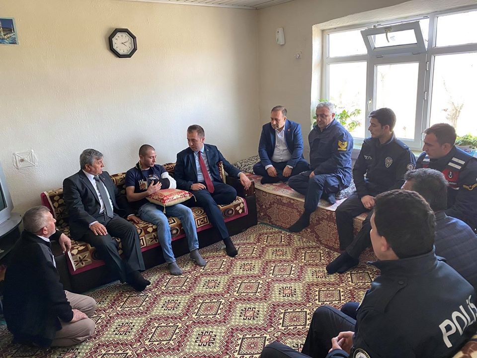 İdlib gazisinden duygulandıran sözler: ''Bir an evvel iyileşip tekrar görevime dönmek istiyorum''