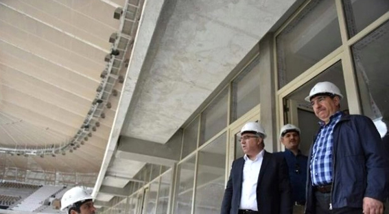 Gaziantep'e baklava simgeli stad