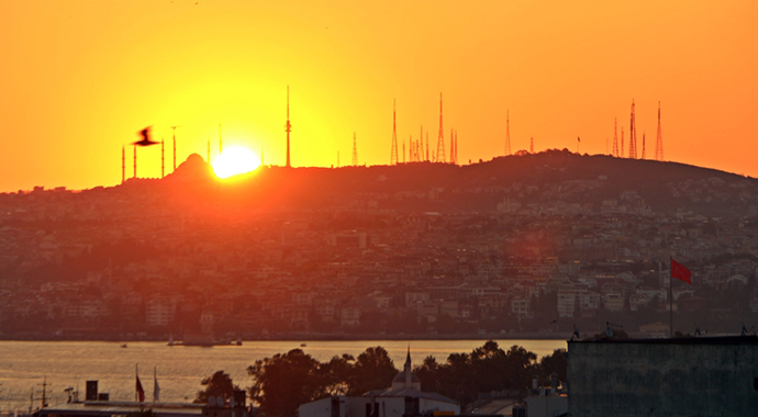 İstanbul'da kartpostallık görüntüler