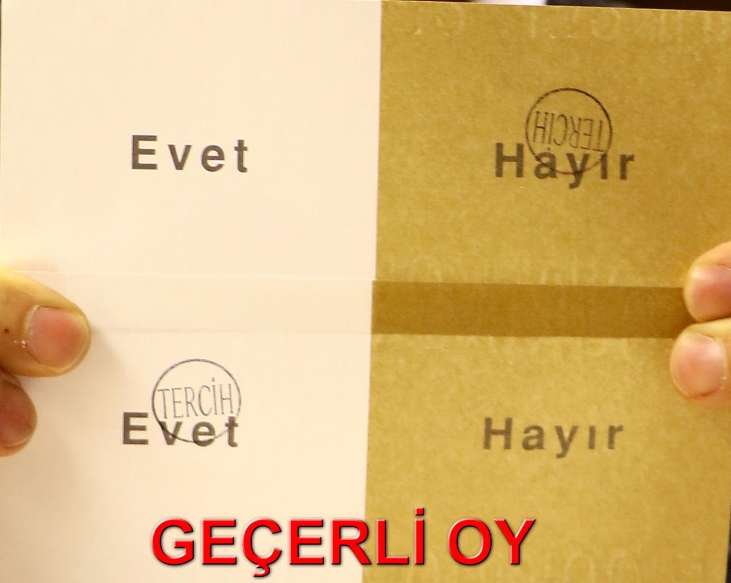 Referandumda doğru oy nasıl kullanılır