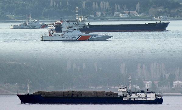 Rus askeri gemisi dolu gitti, boş döndü