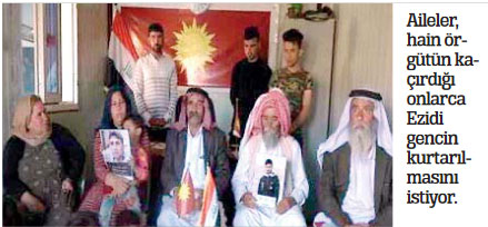 PKK şimdi de Ezidi gençleri kaçırıyor PKK şimdi de Ezidi gençleri kaçırıyor
