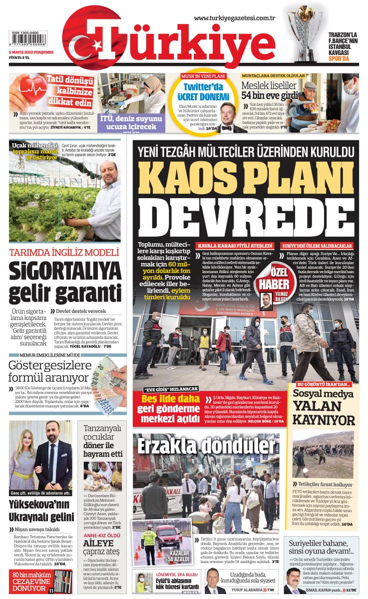 Kaos planı devrede: Yeni tezgah mülteciler üzerinden kuruldu