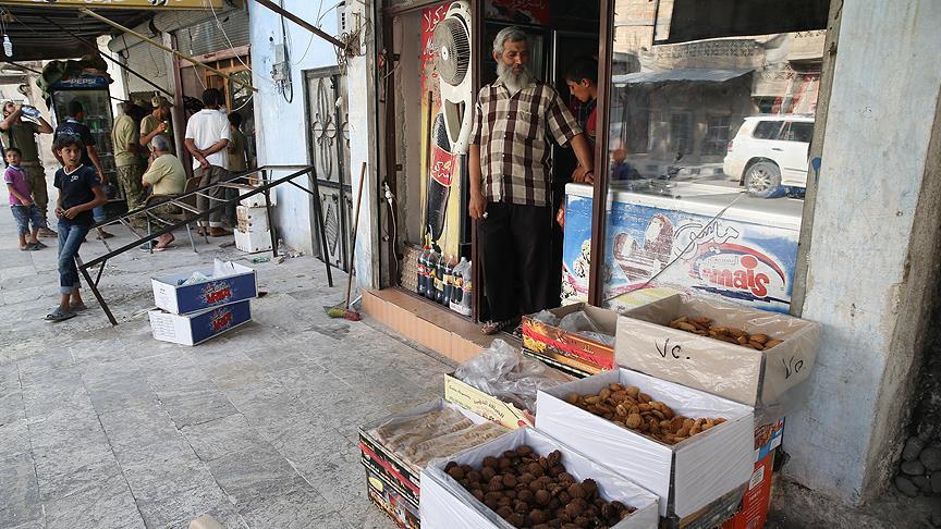 Cerablus'a göç kafilesi başladı