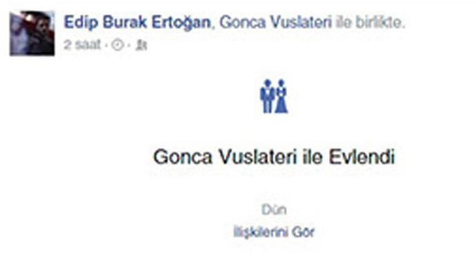 Gonca Vuslateri gizlice evlendi