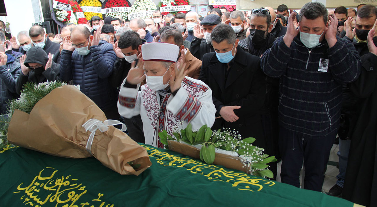 Gülçin Ergül'ün kazada ölen sevgilisi Erdal Şeyda Lafçı son yolculuğuna uğurlandı