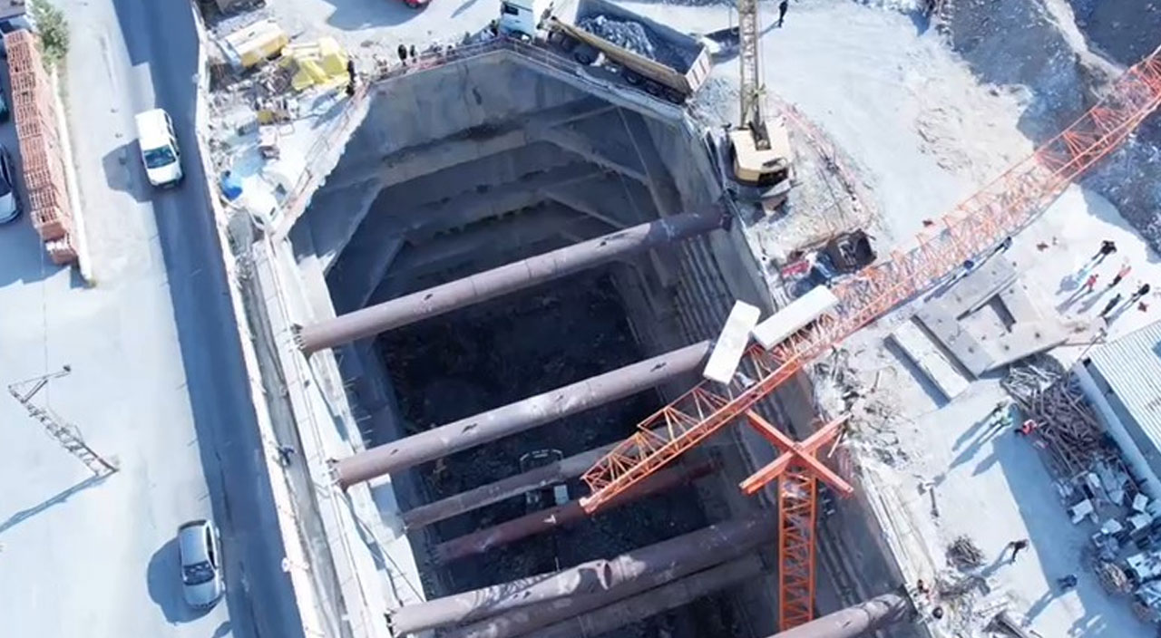 Sancaktepe’de metro çalışmasında feci kaza: Vinç devrildi, ölü ve yaralılar var