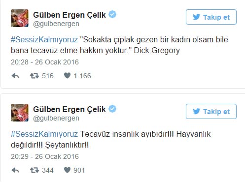 Gülben Ergen o habere isyan etti Gülben Ergen o habere isyan etti