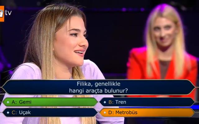 Kim Milyoner Olmak İster'e damga vurdu! Tıp öğrencisi filika sorusunu cevaplayamadı