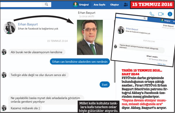 İşte 15 Temmuz'da FETÖ Sözcü ittifakının belgeleri