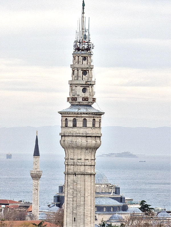 Süleymaniye'den İstanbul'a ultra bakış