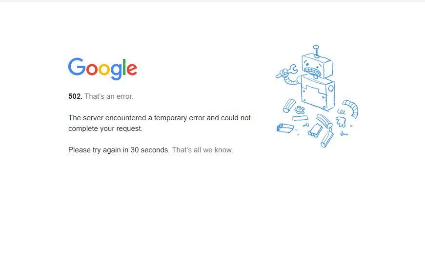 Google çöktü mü? (Google servislerine erişim problemi yaşanıyor)